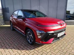 Ultimate red New 2025 Hyundai Kona N Line SUV | £29,998 (A bit pricey)