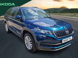 Petrol blue Used 2018 Skoda Kodiaq SE SUV | £15,890 (Super price)