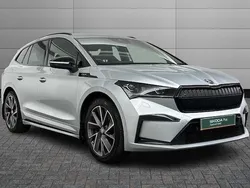 Silver Used 2022 Skoda Enyaq iV SportLine SUV | £22,400 (Good price)