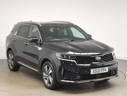 Black Used 2021 Kia Sorento 4 SUV | £33,498 (Fair price)