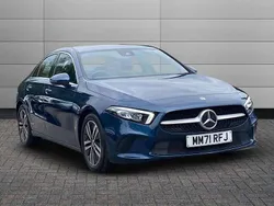 Blue Used 2022 Mercedes A200 Sedan | £18,350 (Good price)