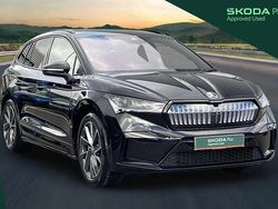 Black New 2025 Skoda Enyaq iV SportlinePlus SUV | £34,978 (Fair price)