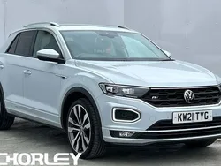 Silver Used 2021 VW T-Roc R-line SUV | £20,266 (Good price)