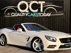 White Used 2014 Mercedes SL350 Cabriolet | £19,995 (A bit pricey)
