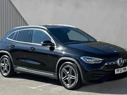 Black Used 2021 Mercedes GLA220 AMG line SUV | £26,036 (Super price)