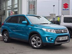 Turquoise Used 2018 Suzuki Vitara SZ-T SUV | £9,495 (Fair price)