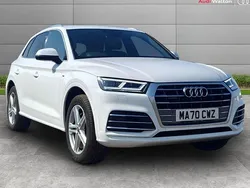 White Used 2020 Audi Q5 S-Line SUV | £26,190 (Good price)