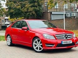 Red Used 2011 Mercedes C180 Sport Edition Sedan | £5,995 (Good price)