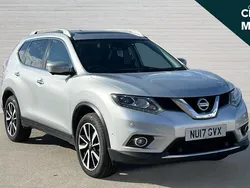 Silver Used 2017 Nissan X-Trail Tekna SUV | £9,864 (Fair price)