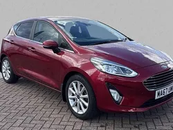 Red Used 2017 Ford Fiesta Titanium Hatchback | £8,960 (Good price)