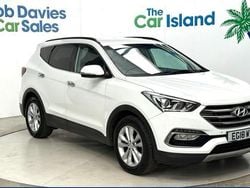 White Used 2018 Hyundai Santa Fe Premium SUV | £16,075 (Super price)