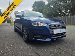 Blue Used 2015 Audi A1 Sport Hatchback | £7,595 (Fair price)