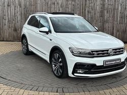 White Used 2018 VW Tiguan R-line SUV | £17,999 (Good price)