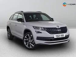 Grey Used 2021 Skoda Kodiaq SportLine SUV | £25,990 (Fair price)