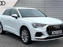 White Used 2023 Audi Q3 Sport SUV | £25,591 (Good price)