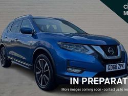 Blue Used 2018 Nissan X-Trail Tekna SUV | £13,472 (Fair price)