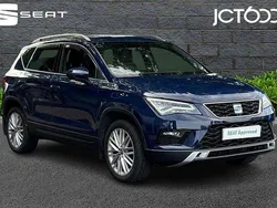 Blue Used 2017 Seat Ateca XCELLENCE SUV | £10,990 (Fair price)