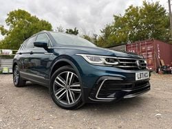Blue Used 2021 VW Tiguan Elegance SUV | £19,495 (Super price)