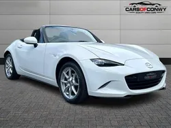 White Used 2017 Mazda MX5 Cabriolet | £14,995 (A bit pricey)
