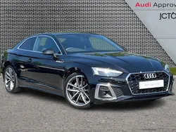 Black Used 2022 Audi A5 S-Line Coupe | £24,251 (Good price)