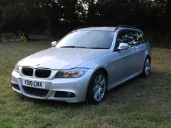 Silver Used 2010 BMW 320 M Sport Estate | £4,250 (Fair price)