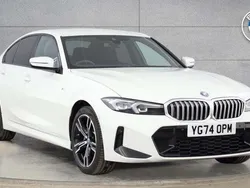 White Used 2024 BMW 330e M Sport Sedan | £30,431 (Super price)