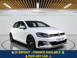 White Used 2017 VW Golf VII GTD Hatchback | £14,399 (Fair price)