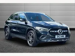 Cosmos black Used 2021 Mercedes GLA200 SUV | £23,690 (Fair price)