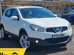 White Used 2013 Nissan Qashqai Acenta SUV | £3,650 (Good price)
