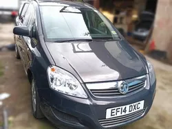 Grey Used 2014 Vauxhall Zafira MPV | £2,495 (Super price)