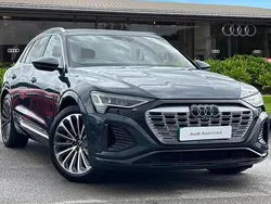 Blue Used 2023 Audi Q8 e-tron S-Line SUV | £41,980 (Super price)
