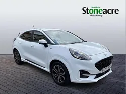 White Used 2022 Ford Puma ST-Line SUV | £16,490 (Fair price)