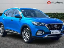 Blue Used 2021 MG HS Exclusive SUV | £14,498 (Super price)