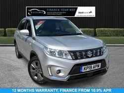Silver Used 2019 Suzuki Vitara SZ-T SUV | £11,595 (Fair price)