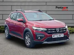 Red Used 2022 Dacia Sandero Comfort Hatchback | £14,495 (Expensive)