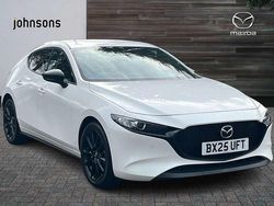 White Used 2025 Mazda 3 Homura-Line Hatchback | £21,377