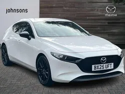 White Used 2025 Mazda 3 Homura-Line Hatchback | £22,300