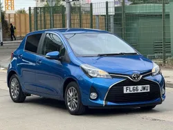 Blue Used 2016 Toyota Yaris Multidrive S Hatchback | £9,900 (Fair price)