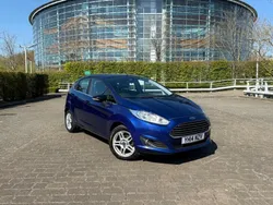 Blue Used 2014 Ford Fiesta Zetec Hatchback | £5,499 (Fair price)