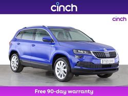 Blue Used 2019 Skoda Karoq SE L SUV | £13,099 (Fair price)