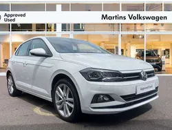 White Used 2018 VW Polo SEL Hatchback | £15,790 (Fair price)
