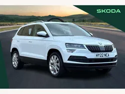 White Used 2022 Skoda Karoq SE L SUV | £19,395 (Fair price)