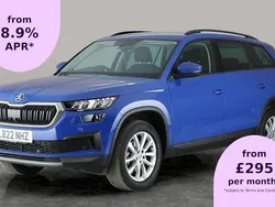 Blue Used 2022 Skoda Kodiaq SE SUV | £20,415 (Fair price)