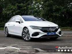 White Used 2022 Mercedes EQE350 Exclusive Luxury Sedan | £36,999