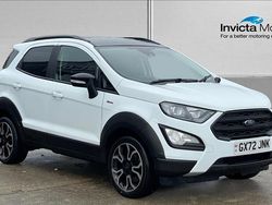 White Used 2022 Ford Ecosport Active SUV | £11,650 (Fair price)