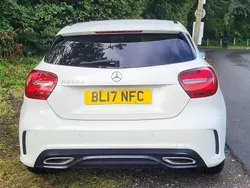 White Used 2017 Mercedes A200 AMG line Hatchback | £12,895 (Fair price)