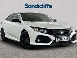 White Used 2019 Honda Civic SR Hatchback | £13,510 (Fair price)