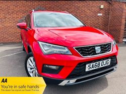 Red Used 2018 Seat Ateca SE SUV | £8,989 (Fair price)