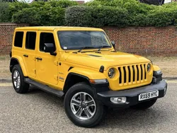 Yellow Used 2019 Jeep Wrangler Sahara SUV | £28,999 (Fair price)
