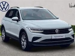 White Used 2021 VW Tiguan Life SUV | £19,461 (Good price)